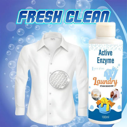 Active Enzyme Laundry Stain Remover - [ Buy 1 Get 1 Free ]