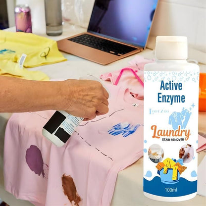 Active Enzyme Laundry Stain Remover - [ Buy 1 Get 1 Free ]