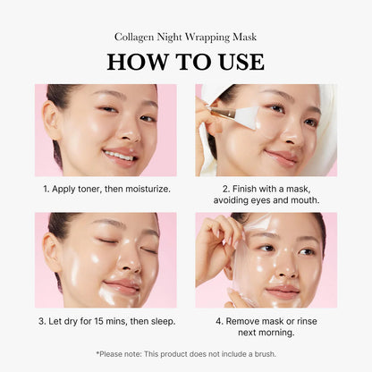 Collagen Night Wrapping Peel Off Mask - Buy 1 Get 1 Free