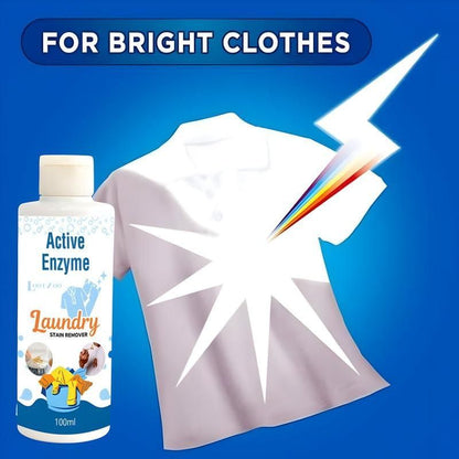 Active Enzyme Laundry Stain Remover - [ Buy 1 Get 1 Free ]