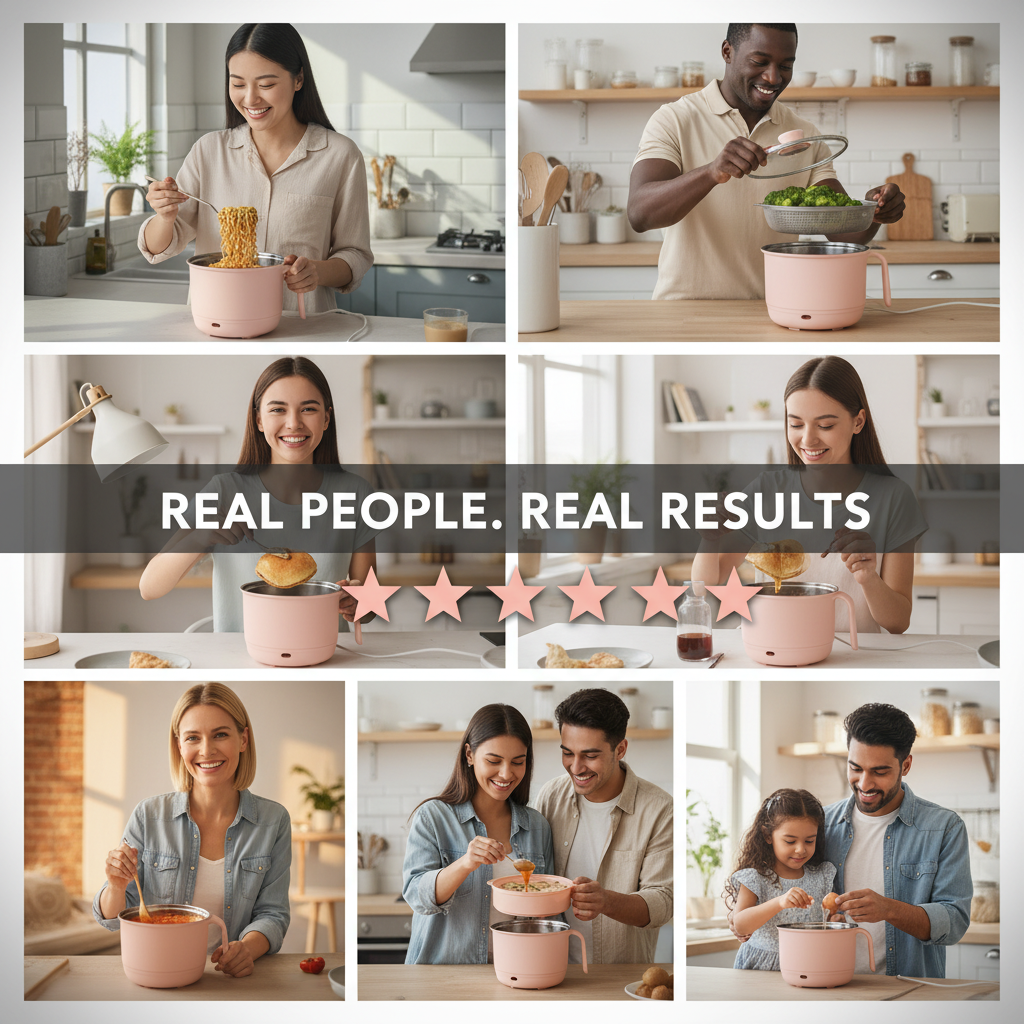 Smart Mini Electric Pot Fast Heating