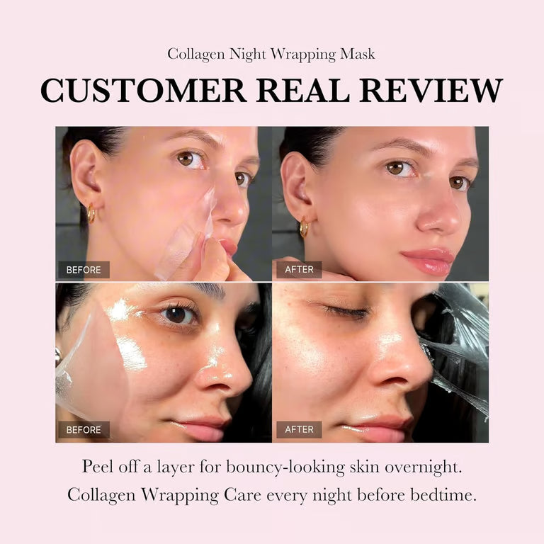 Collagen Night Wrapping Peel Off Mask - Buy 1 Get 1 Free
