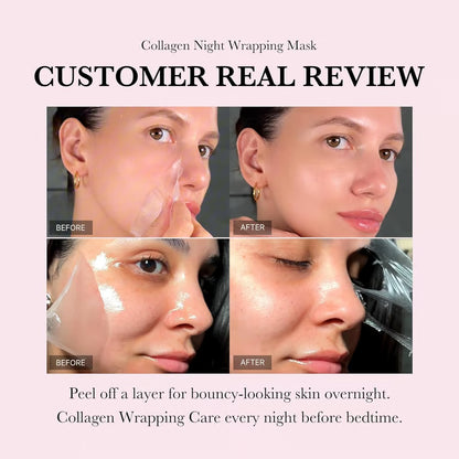 Collagen Night Wrapping Peel Off Mask - Buy 1 Get 1 Free